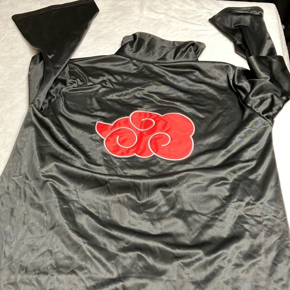 Naruto Robe Coat Costume Zipper Cloak - Picture 12 of 13